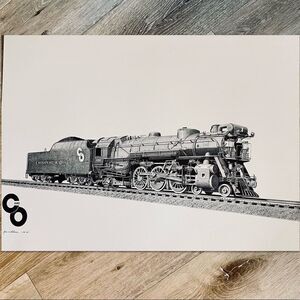 Chesapeake & Ohio Railway 490 Train Prints